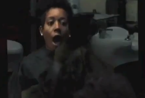 Scared Woman Running Screaming PNG - 165070