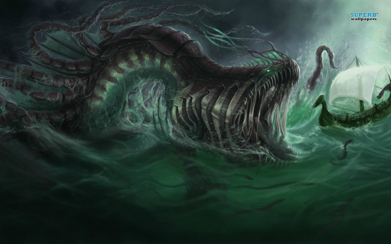 Sea Monster PNG HD - 148401