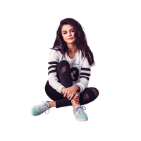 Selena Gomez Transparent Back