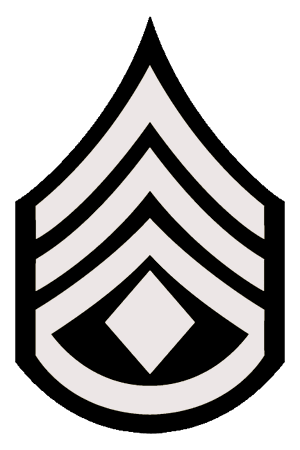 Sergeant Major SGT icon. PNG 