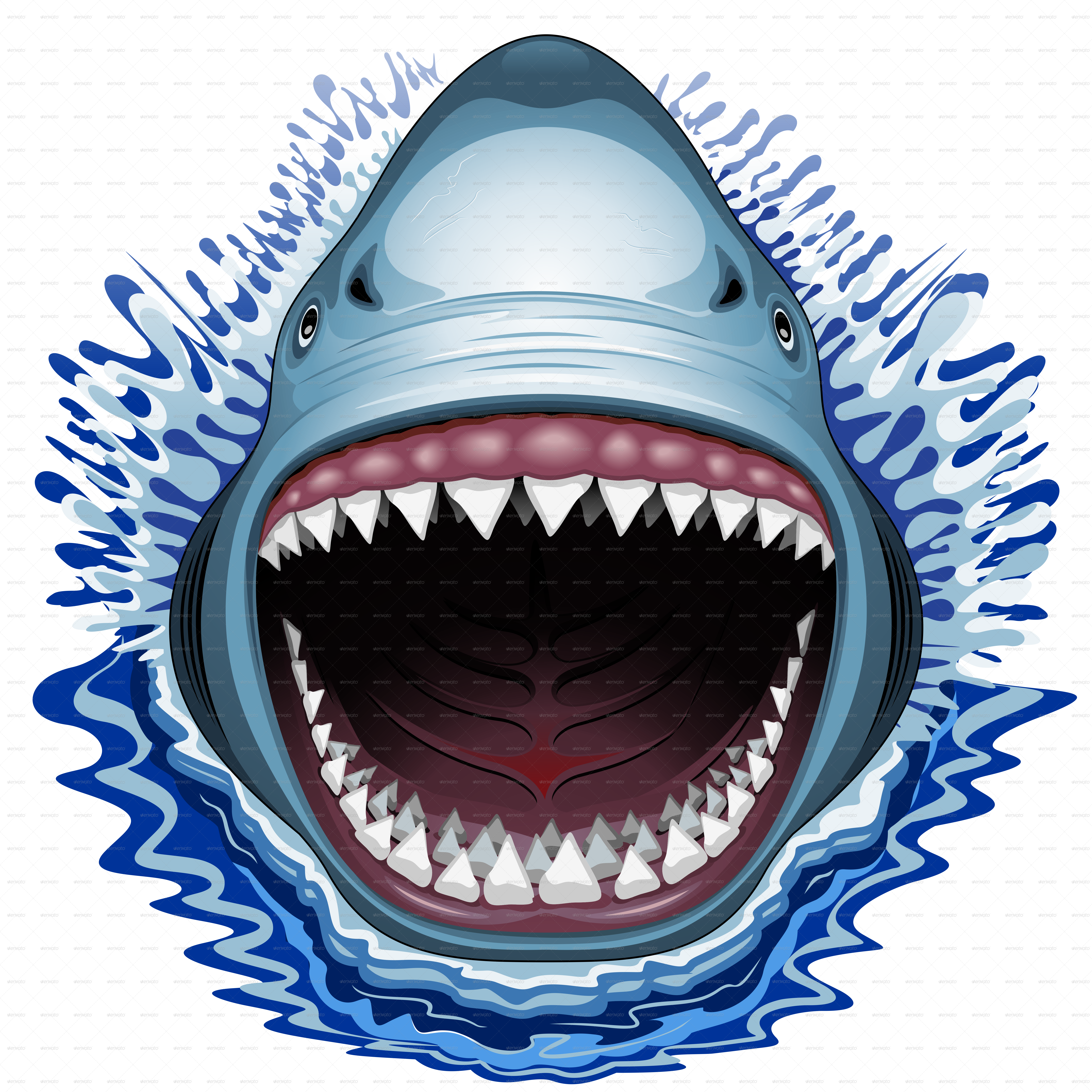 Shark Jaws PNG - 49134