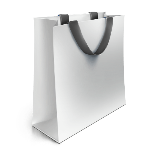 Shopping Bags PNG Black And White - 150921