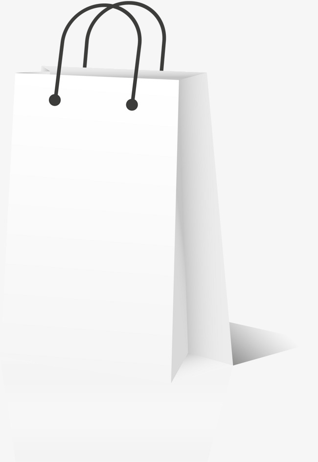 Shopping Bags PNG Black And White - 150923