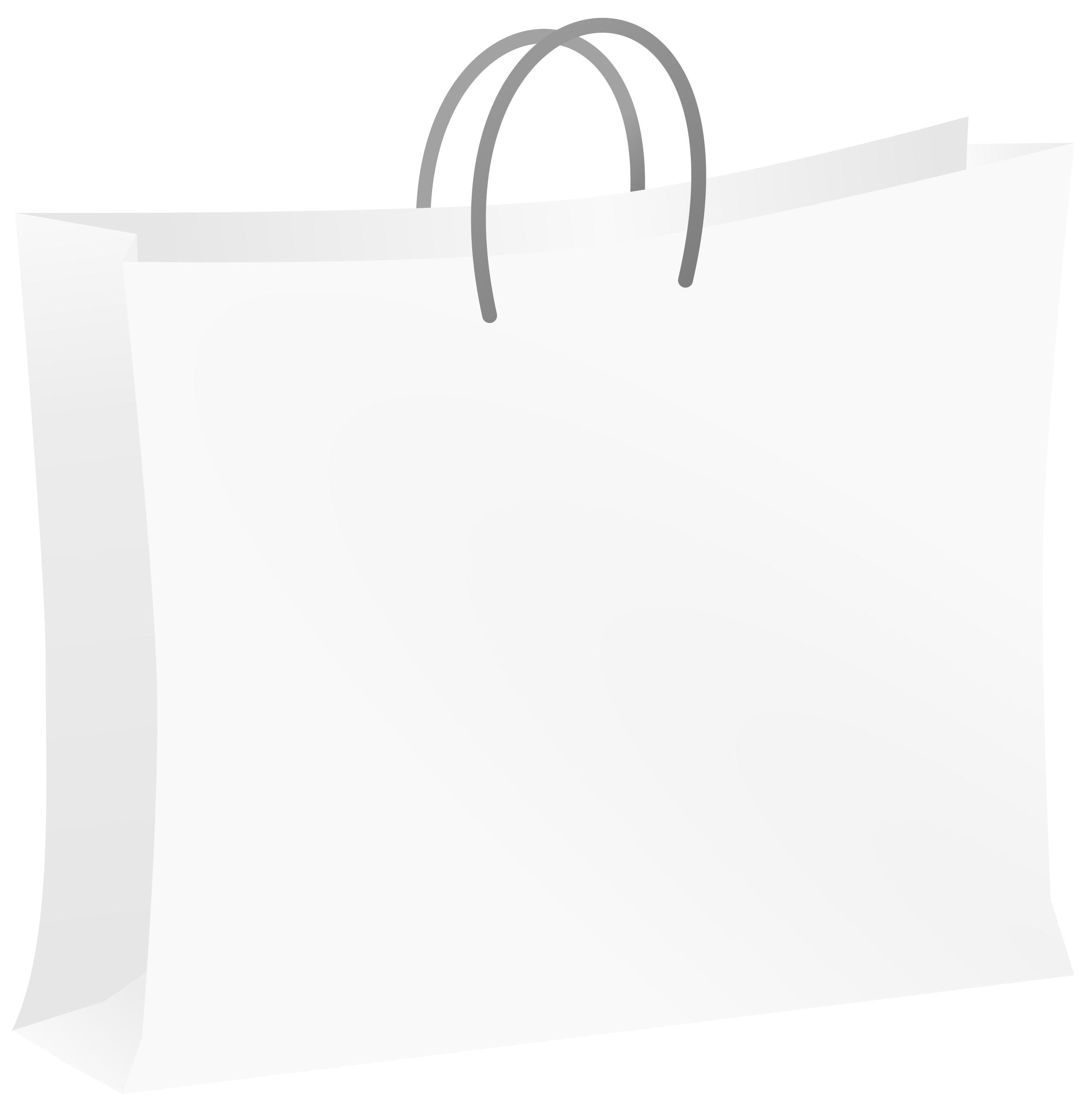 Shopping Bags PNG Black And White - 150903