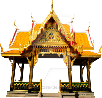 Thai temple statues element, 