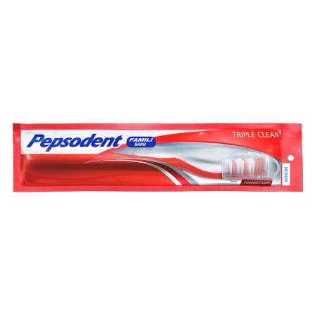 Pepsodent Triple Clean Sikat 