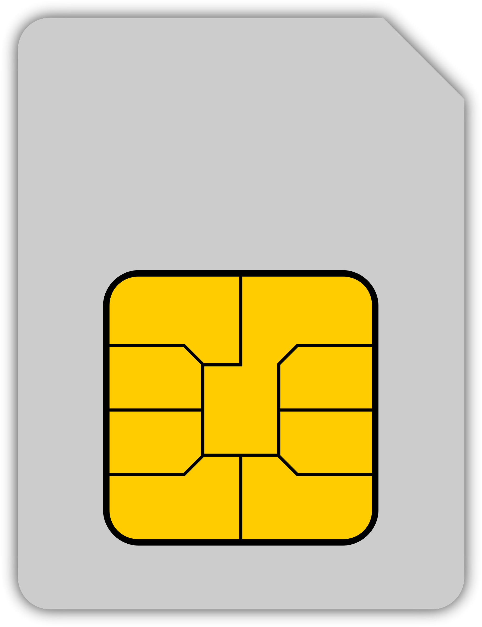 Sim Card PNG - 9971