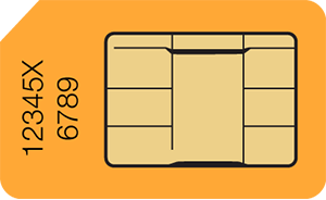 Sim Card PNG - 9990