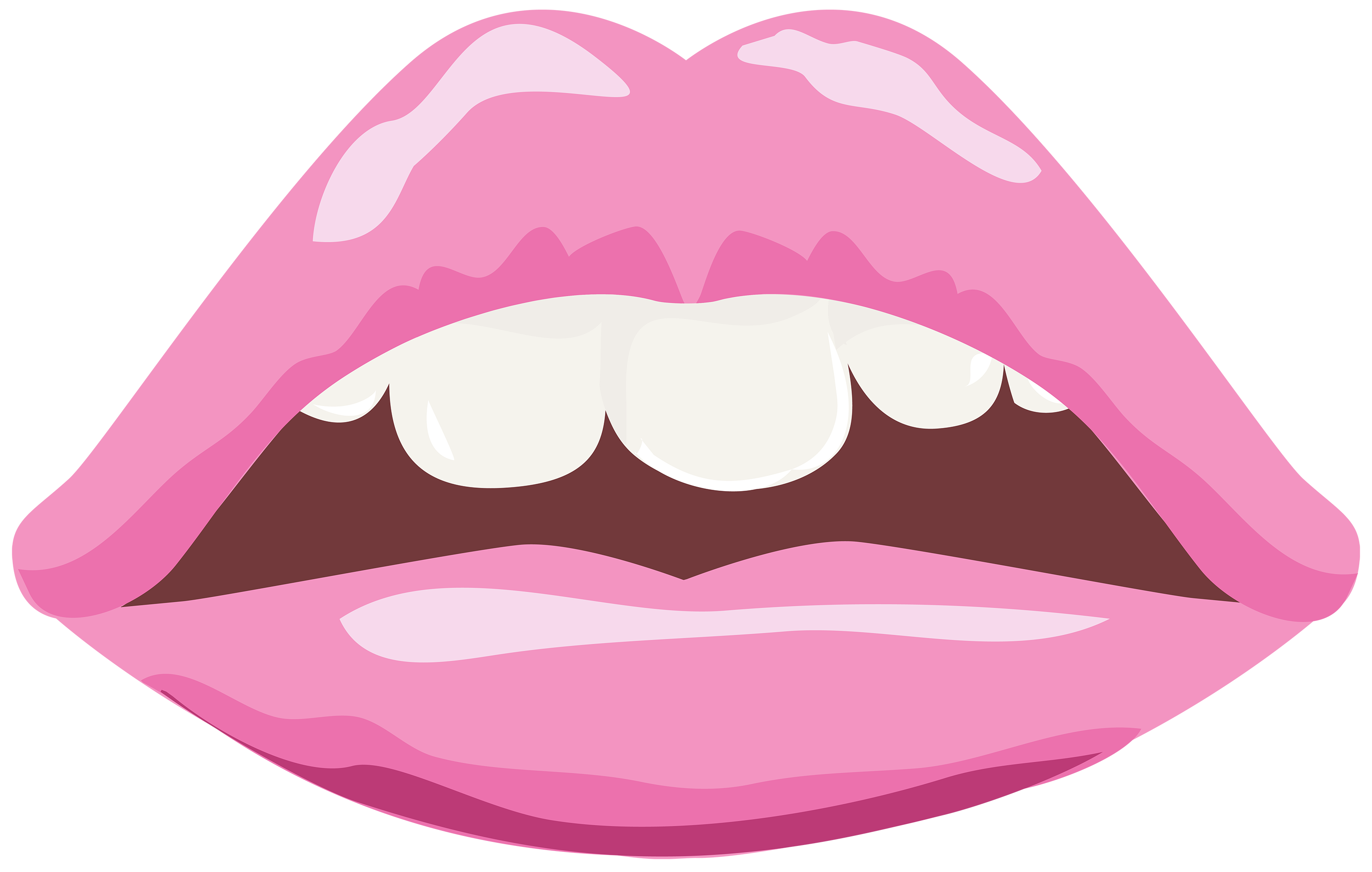 Smiling Lips PNG HD - 141188