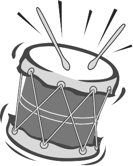 Snare Drum PNG Black And White - 158161