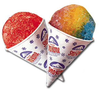 Rainbow Snow Cone Clipart