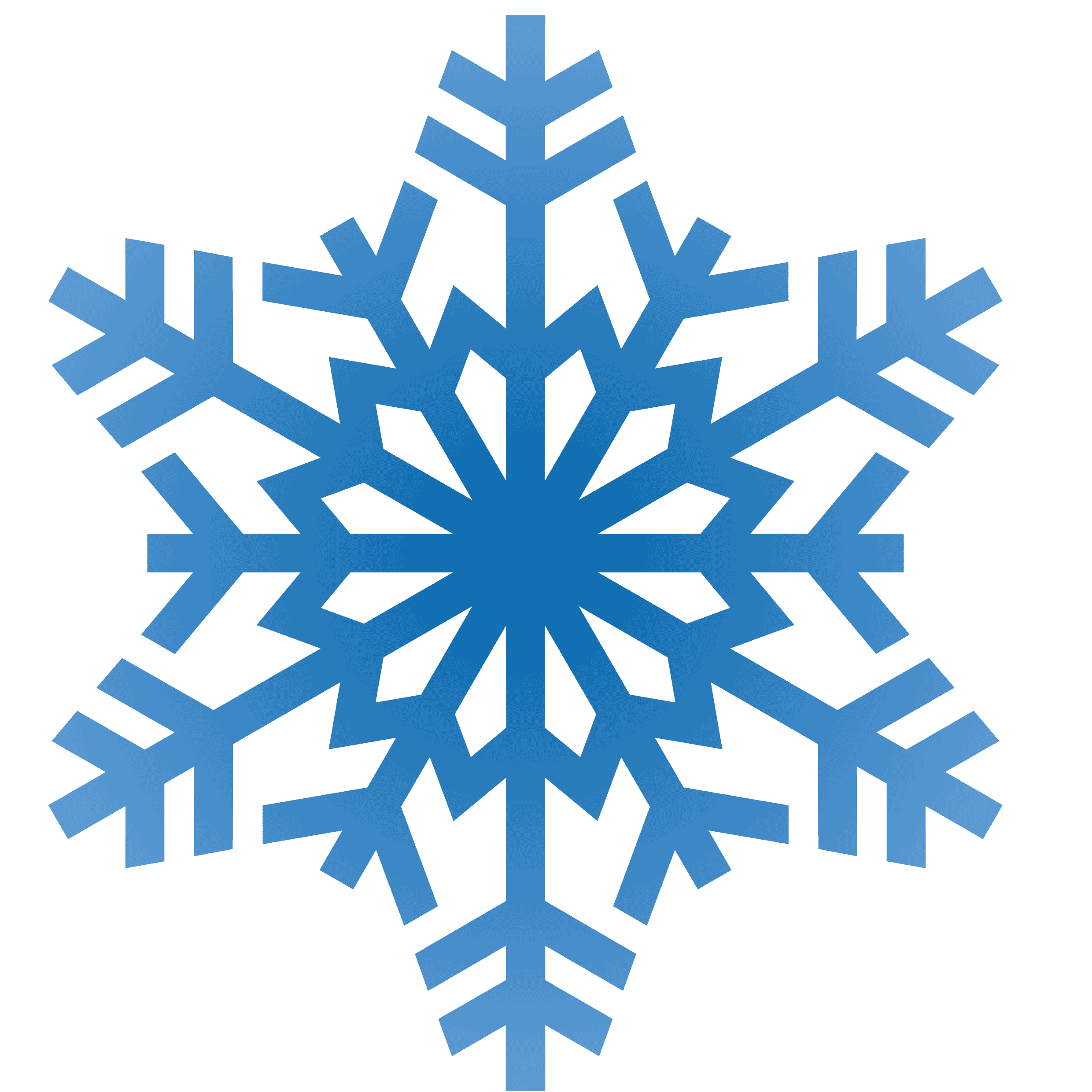 Frozen Snowflake PNG File