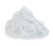 White foam cream mousse soap 
