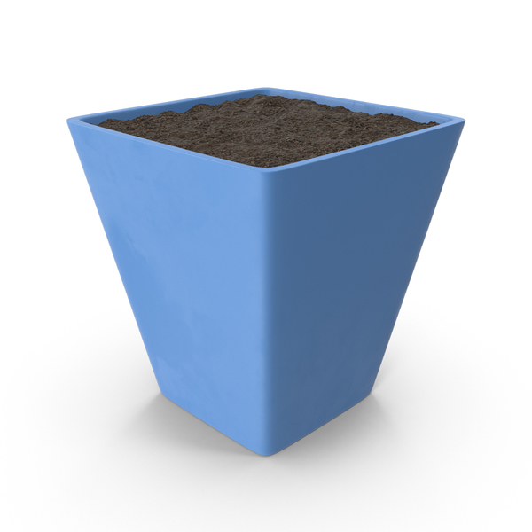 Soil In A Pot PNG - 168839