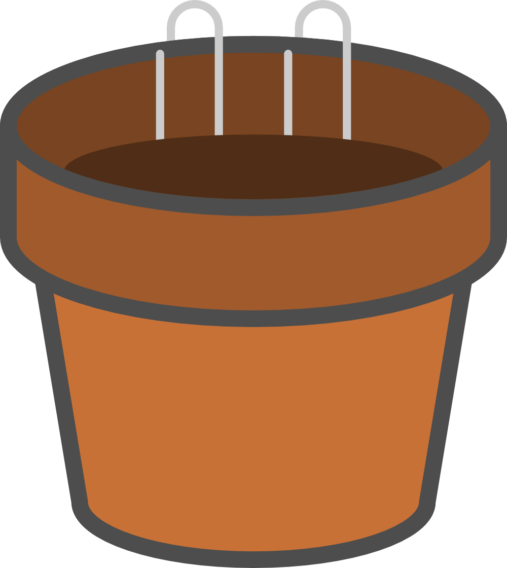 Soil In A Pot PNG - 168826