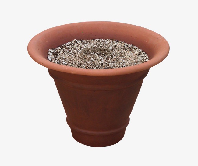 a pot of dirt, Flower Pot, So