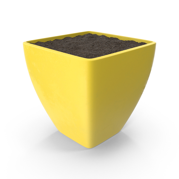 Soil In A Pot PNG - 168836
