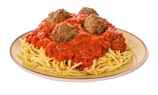 Spaghetti And Meatballs PNG HD - 124824