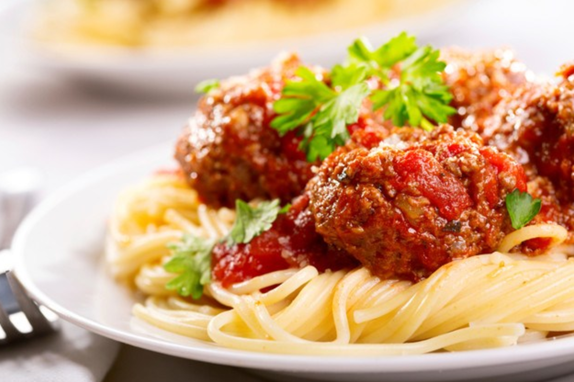 Spaghetti And Meatballs PNG HD - 124836