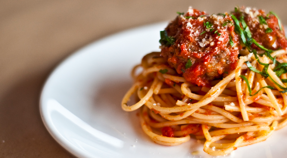 Spaghetti And Meatballs PNG HD - 124826