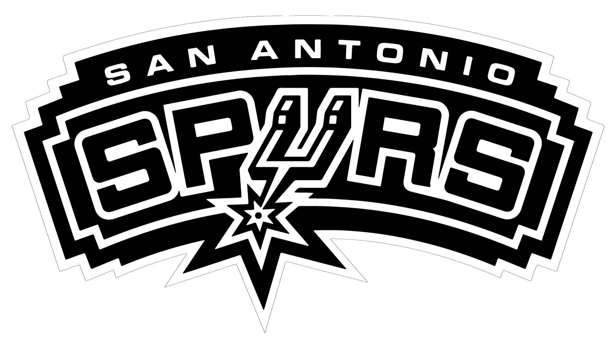 San Antonio Spurs logos, comp