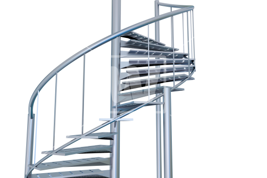 Staircase in Forest PNG Backg