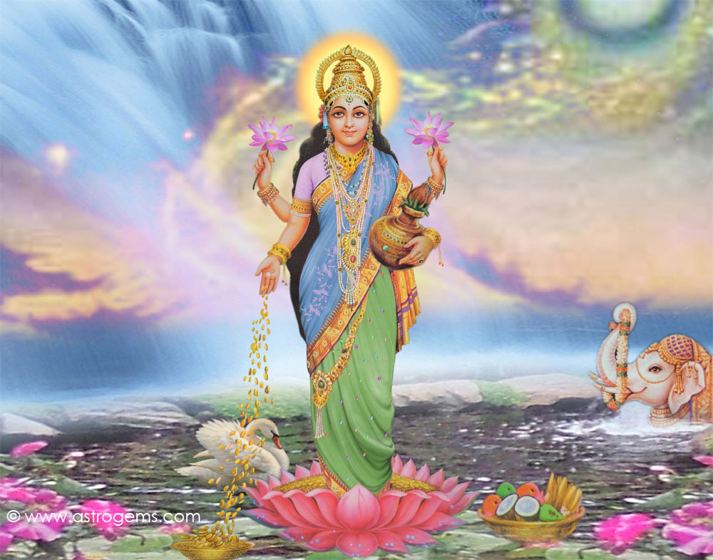 Standing Laxmi PNG-PlusPNG.co