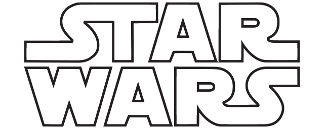 Star Wars PNG Black And White - 53916