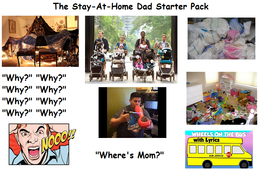 Stay At Home Dad PNG - 167494