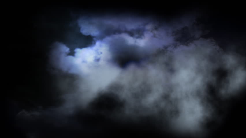 clouds in a night sky. HD ver
