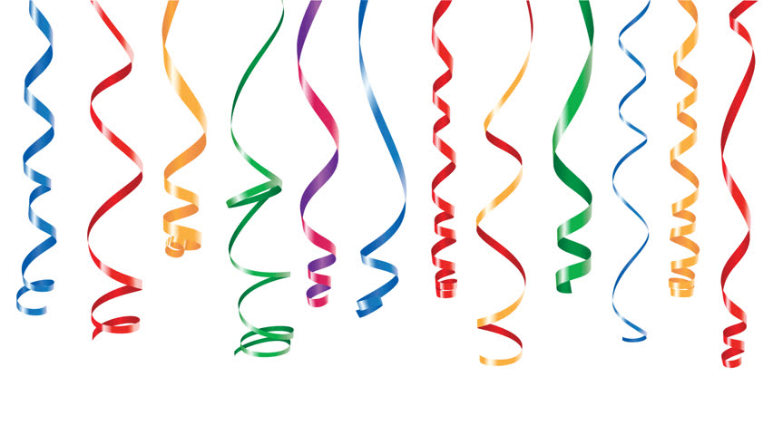 Party Streamer Decoration PNG