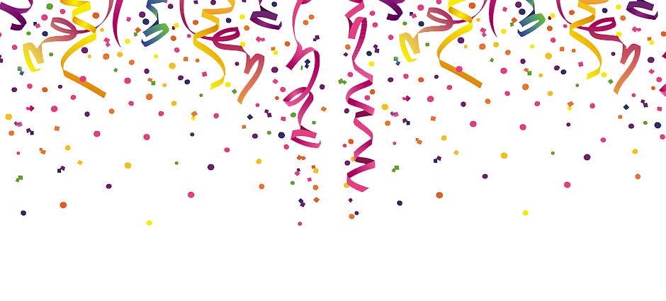 Colorful streamers, Vector Ma