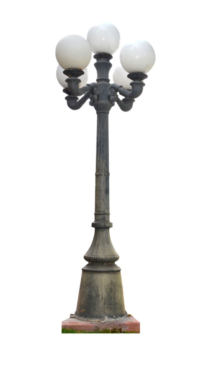 Lamp Post Street Light - PSD 
