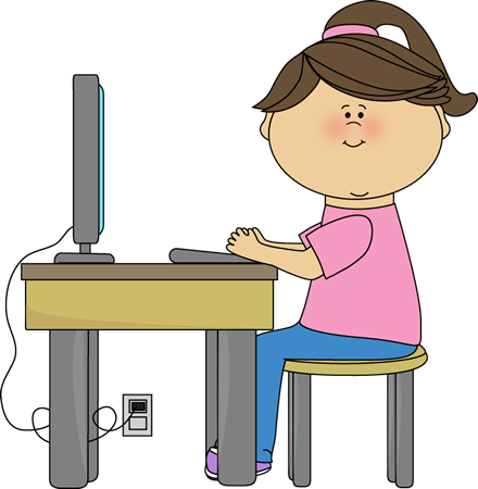 Student, Laptop, Typing, Keyb