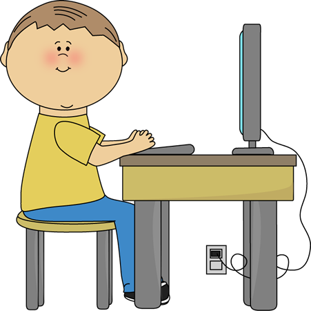 Student Typing PNG - 81223