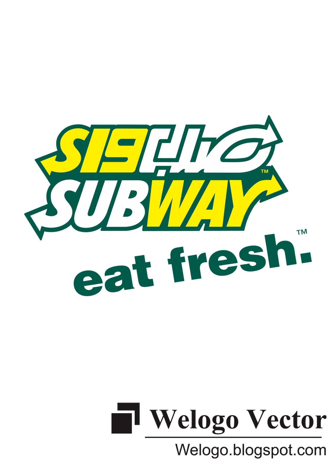 Subway Logo Eps PNG - 39032