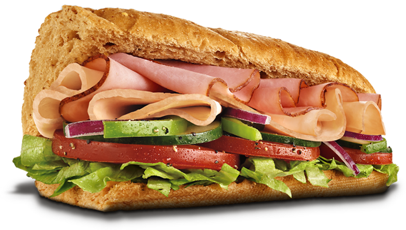 Subway Sandwich Double Bacon 