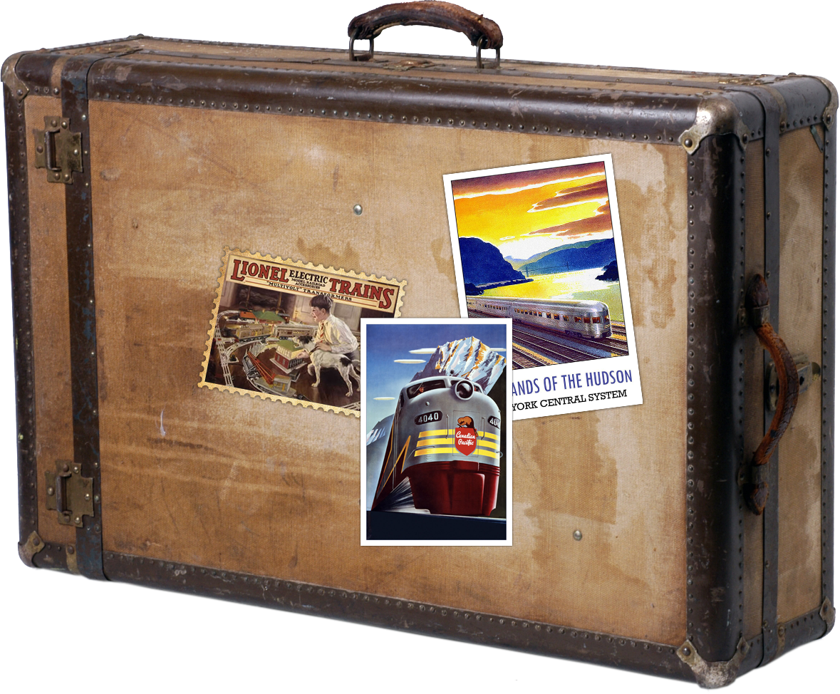 Vintage Suitcase Icon PNG