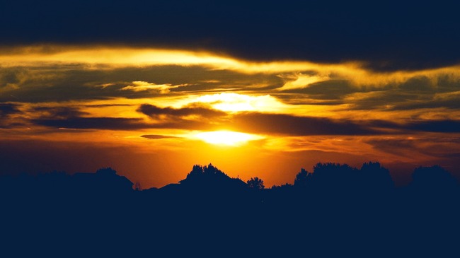 Beautiful sunset HD Wallpaper