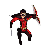 Superhero Robin PNG - 4161