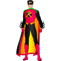 Superhero Robin PNG - 4169