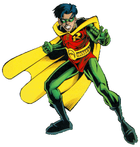 Superhero Robin PNG