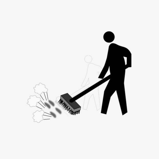Sweeping PNG Black And White - 164085