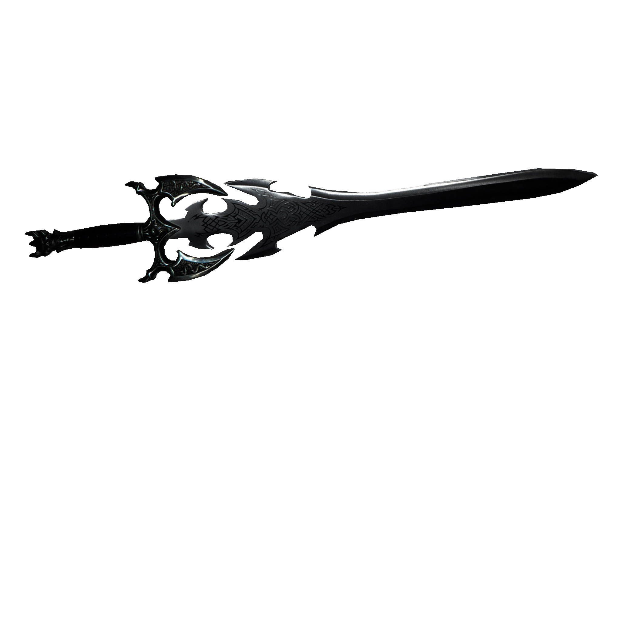 Sword PNG Black And White - 57874