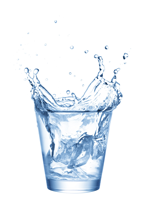 . PlusPng.com szklanka wody
