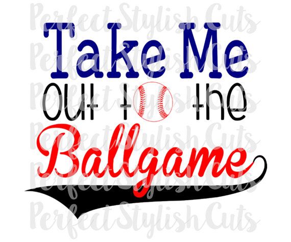 Take Me Out To The Ballgame PNG - 153367