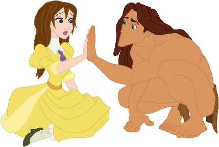 Tarzan And Jane PNG - 169580