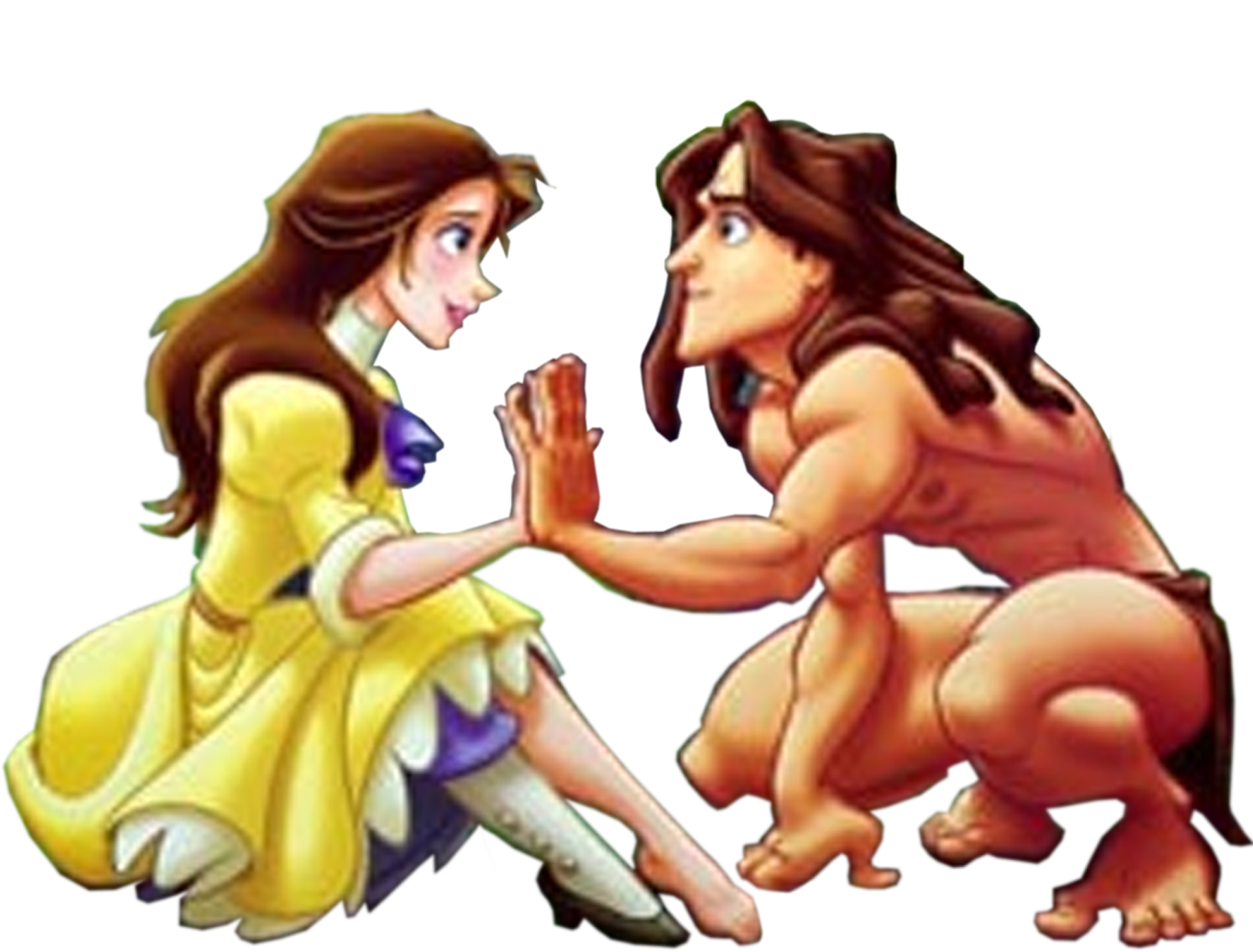 Tarzan And Jane PNG