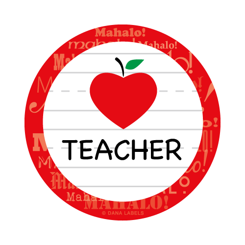 Teacher With Apple PNG - 167846
