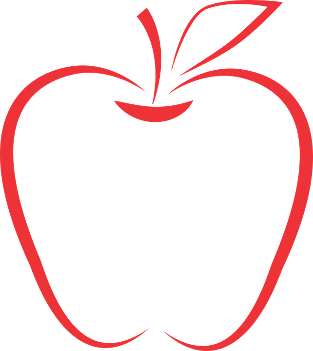 Teacher With Apple PNG - 167839
